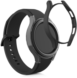 Set 2 Huse pentru Samsung Galaxy Watch 4 Classic 46mm kwmobile Plastic Negru 56181.01