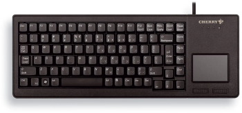 Tastatura USB Cherry Ultraslim Cu touchpad Neagra 