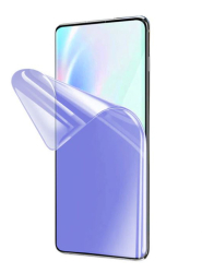 Folie Protectie din Silicon Transparent Anti-Blue Light full screen pentru Xiaomi 14 