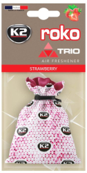 Odorizant auto saculet K2 25g ROKO TRIO Capsuni 