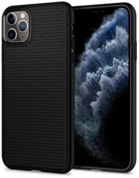 Husa pentru iPhone 11 Pro Spigen Liquid Air Matte Negru 