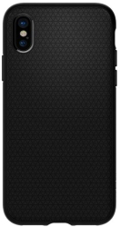 Husa pentru iPhone X / XS Spigen Liquid Air Matte Negru