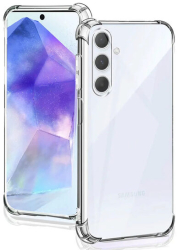 Husa pentru Samsung Galaxy M55 - Marmalis Shockproof Silicone Transparent