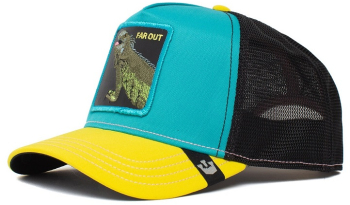 Sapca Goorin Brothers trucker iguana party verde 