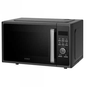 Cuptor cu microunde Samus SMC-23DB2 Digital 800W 23L 5 Nivele de putere Dezghetare 8 Programe de preparare Negru 
