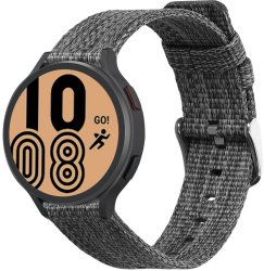 Curea Kwmobile pentru Samsung Galaxy Watch 5/Galaxy Watch 5 Pro/Galaxy Watch 4 Gri Textil KWM000024YM001C 