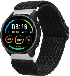 Curea Kwmobile pentru Xiaomi Mi Watch Color Sport/S1 Active Negru Nylon KWM000024YA001C 
