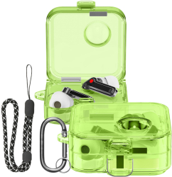 Husa Casti Kwmobile pentru Nothing Ear 2 Verde deschis Plastic KWM000024WZ002C