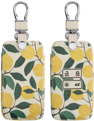 Husa Cheie Auto Kwmobile pentru Renault 4 Butoane - Smart Key Multicolor Piele ecologica KWM000008UA044C 