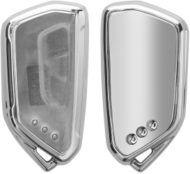 Husa Cheie Auto Kwmobile pentru VW/Seat 5 Butoane Argintiu Silicon KWM000025HD001C 