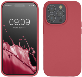 Husa Kwmobile pentru Apple iPhone 14 Pro Roz inchis Silicon KWM000016NK040C 