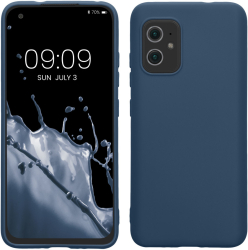 Husa Kwmobile pentru Asus Zenfone 8 Albastru Silicon KWM0000138O009C 