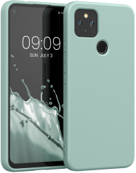 Husa Kwmobile pentru Google Pixel 4a 5G Verde deschis Silicon KWM0000125H015C 