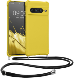 Husa Kwmobile pentru Google Pixel 7 Pro Galben Silicon KWM000017KM011C 