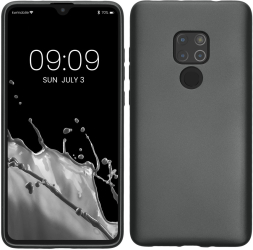 Husa Kwmobile pentru Huawei Mate 20 Gri Silicon KWM0000193H005C 