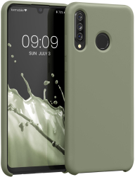 Husa Kwmobile pentru Huawei P30 Lite Verde Silicon KWM000009NO040C 