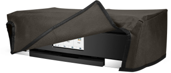 Husa Kwmobile pentru imprimanta Canon Pixma TS8352/Pixma TS8351/Pixma TS8350 Gri inchis Textil KWM000025AT001C 