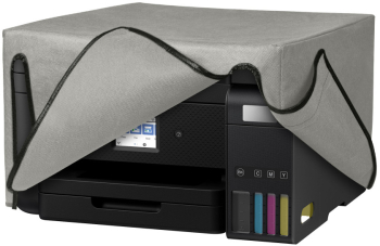 Husa Kwmobile pentru imprimanta Epson EcoTank ET-4856/EcoTank ET-3850 Gri deschis Textil KWM000020AT002C 