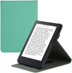Husa Kwmobile pentru Kobo Clara 2E Verde deschis Piele ecologica KWM000017UI009C 
