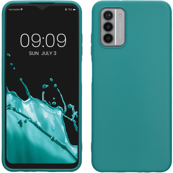 Husa Kwmobile pentru Nokia G42 5G Verde Silicon KWM000021KN002C 