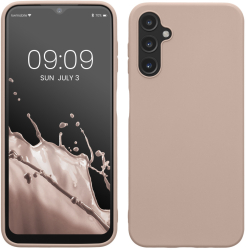 Husa Kwmobile pentru Samsung Galaxy A14 5G Roz deschis Silicon KWM0000195F016C 