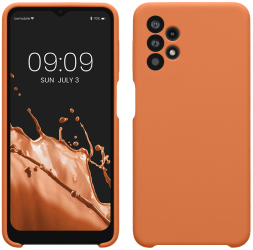 Husa Kwmobile pentru Samsung Galaxy A32 5G Portocaliu Silicon KWM000012IW046C 