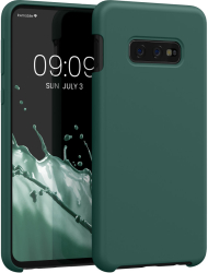 Husa Kwmobile pentru Samsung Galaxy S10e Verde Silicon KWM000009SG046C 