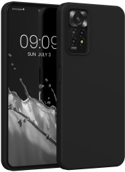 Husa Kwmobile pentru Xiaomi Redmi Note 11 Pro/Redmi Note 11 Pro 5G/Redmi Note 12 Pro Negru Silicon KWM0000151A056C 