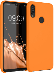 Husa Kwmobile pentru Xiaomi Redmi Note 7/Redmi Note 7 Pro Portocaliu Silicon KWM0000102B030C 