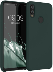 Husa Kwmobile pentru Xiaomi Redmi Note 7/Redmi Note 7 Pro Verde inchis Silicon KWM0000102B031C 