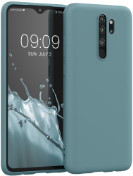 Husa Kwmobile pentru Xiaomi Redmi Note 8 Pro Verde inchis Silicon KWM000010MT037C 