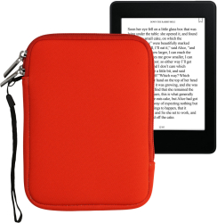 Husa Universala Kwmobile pentru eBook Reader de 6 inch Portocaliu Neopren KWM000010OQ011C 