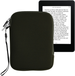 Husa Universala Kwmobile pentru eBook Reader de 6 inch Verde inchis Neopren KWM000010OQ012C 