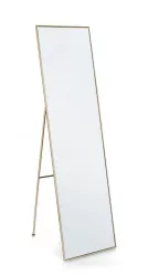 Oglinda podea otel auriu Universe 40x4x150 cm 