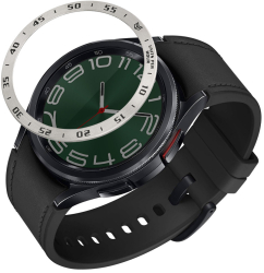 Rama cadran Kwmobile pentru Samsung Galaxy Watch 6 Classic Argintiu Aluminiu KWM000024TL002C