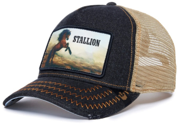Sapca Goorin Brothers trucker rodeo stallion negru 