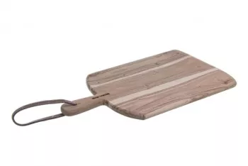 Set 4 platouri servire lemn natur Timber 45x25x2 cm 
