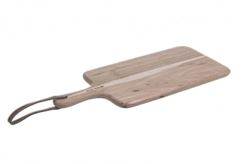 Set 4 platouri servire lemn natur Timber 47x20x2 cm 