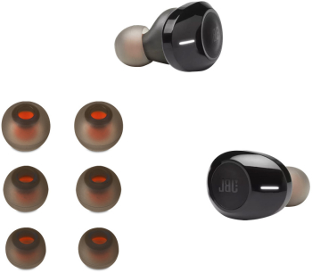 Set 6 Varfuri de schimb Kwmobile pentru JBL Tune 120TWS/Tune T125TWS Alb Silicon KWM000018QO002C 