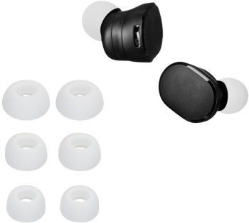 Set 6 Varfuri de schimb Kwmobile pentru JBL Tune 130 NC TWS Alb Silicon KWM000018QP002C 
