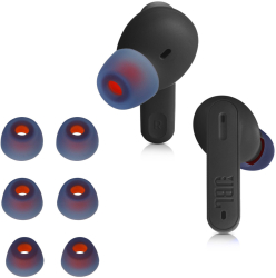 Set 6 Varfuri de schimb Kwmobile pentru JBL Tune 230 NC TWS / T230NC Albastru Silicon KWM000018QQ003C