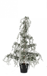 Brad artificial in ghiveci Christmas 50x120 cm 