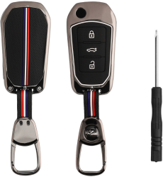Carcasa Cheie Auto Kwmobile pentru Peugeot/Citroen 3 Butoane - Smart Key Multicolor Zinc KWM000024XK001C 