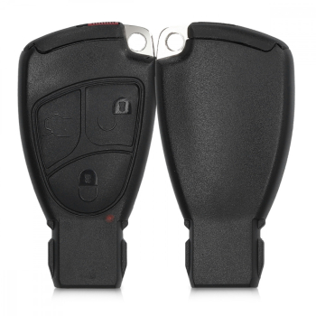 Carcasa Cheie pentru Mercedes Benz - 2-3 Butoane Plastic Negru 49603.01 