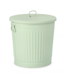 Cos gunoi zinc verde London 29.5x25x31 cm 