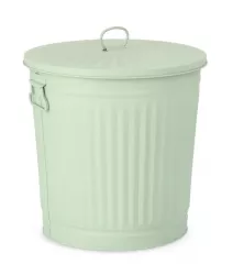 Cos gunoi zinc verde London 36x30x37 cm 