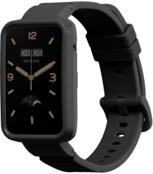 Curea Kwmobile pentru Xiaomi Mi Band 7 Pro Negru Silicon KWM0000182J003C 