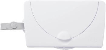 Dispenser portabil pentru servetele umede Ubbi On The Go alb 