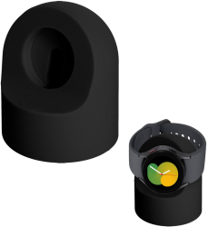 Docking stand Kwmobile pentru Samsung Galaxy Watch 5 Negru Silicon KWM0000257A001C 