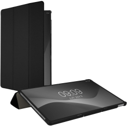 Husa inteligenta Kwmobile pentru Lenovo P12 Negru Piele ecologica KWM000023QT001C 